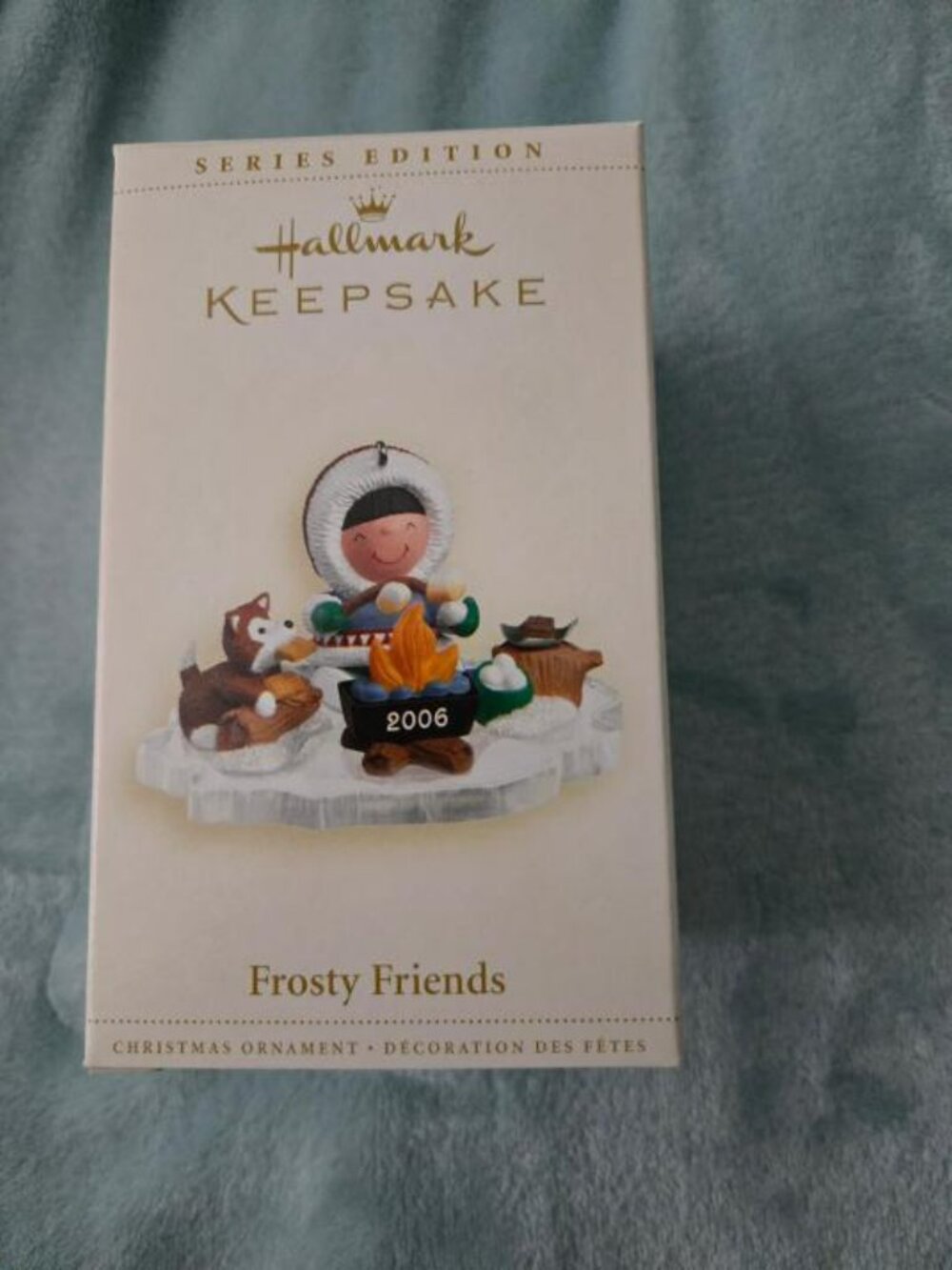 Hallmark 2006 Keepsake Frosty Friends Hanging Christmas Ornament